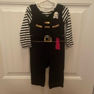 Kids Pirate Costume - Black and White